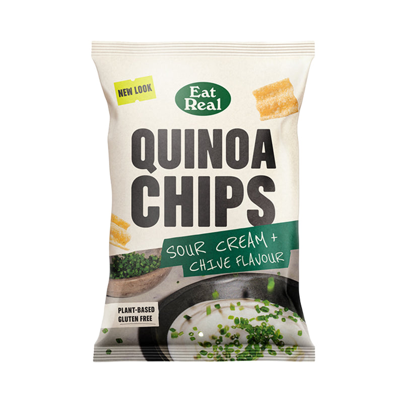 Eat Real Quinoa Chips Sour Cream Chive 90g