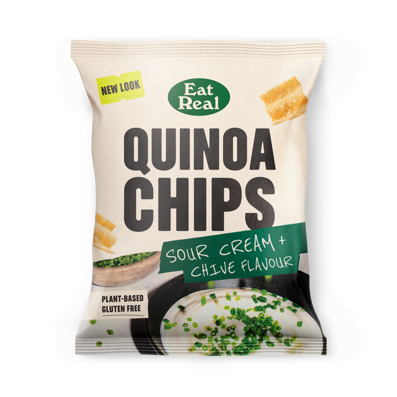 Eat Real Quinoa Chips Sour Cream Chive 40g