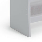 Argos Home Kids Book Tidy in white, 74cm high - British product