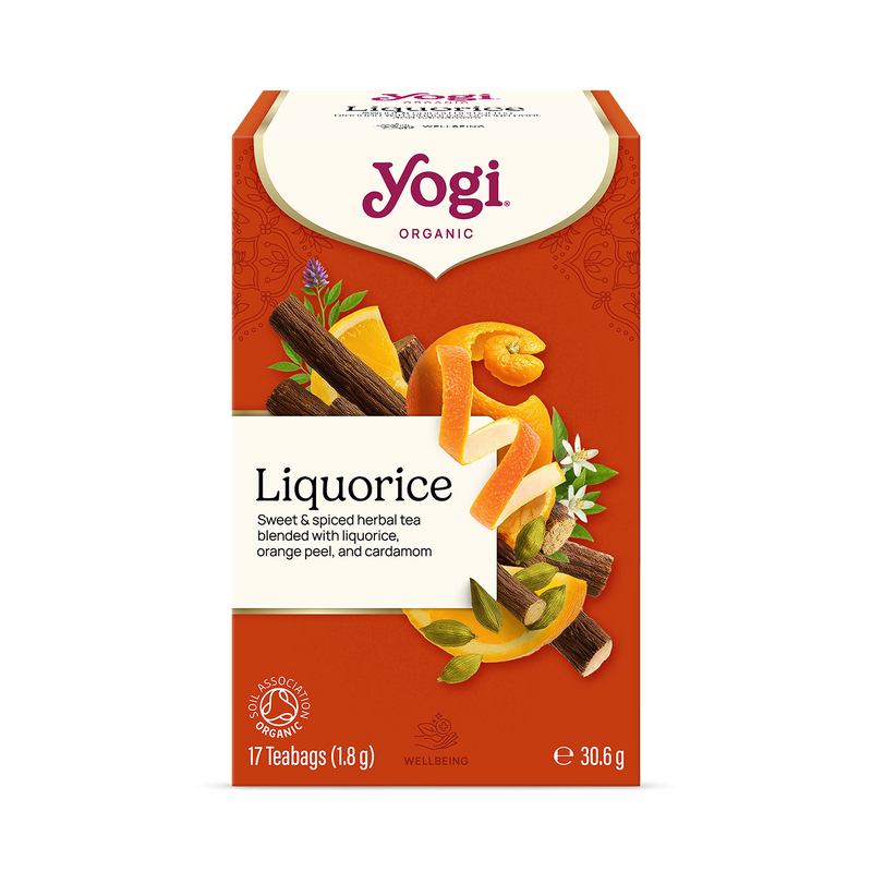 Organic Liquorice and Ayurvedic Spice Herbal Tea 17 Bags