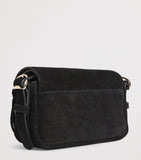 Sandro Paris small suede Le Mambo cross-body bag - British product