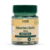 Holland & Barrett Holland Barrett Enteric Coated Odourless Garlic 500mg 30 Tablets- Buy online at McGrocer