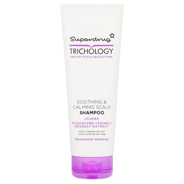 Superdrug Trichology oily scalp shampoo 250ml bottle (British brand)