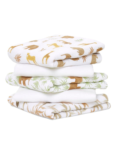 Next aden + anais Animal Essentials Muslin Squares 5 Pack- Buy online at McGrocer