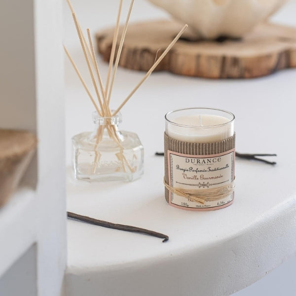 Durance Perfumed Handmade Candle Gourmet Vanilla 180g - British product