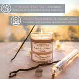 Durance Perfumed Handmade Candle Gourmet Vanilla 180g - British product