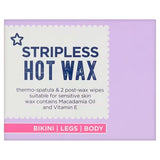 Superdrug Superdrug Hot Wax Tub with Macadamia Oil and Vitamin E Hair Removal 300g- Buy online at McGrocer