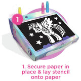 Blopens My Little Pony creative case with stencils (British brand)