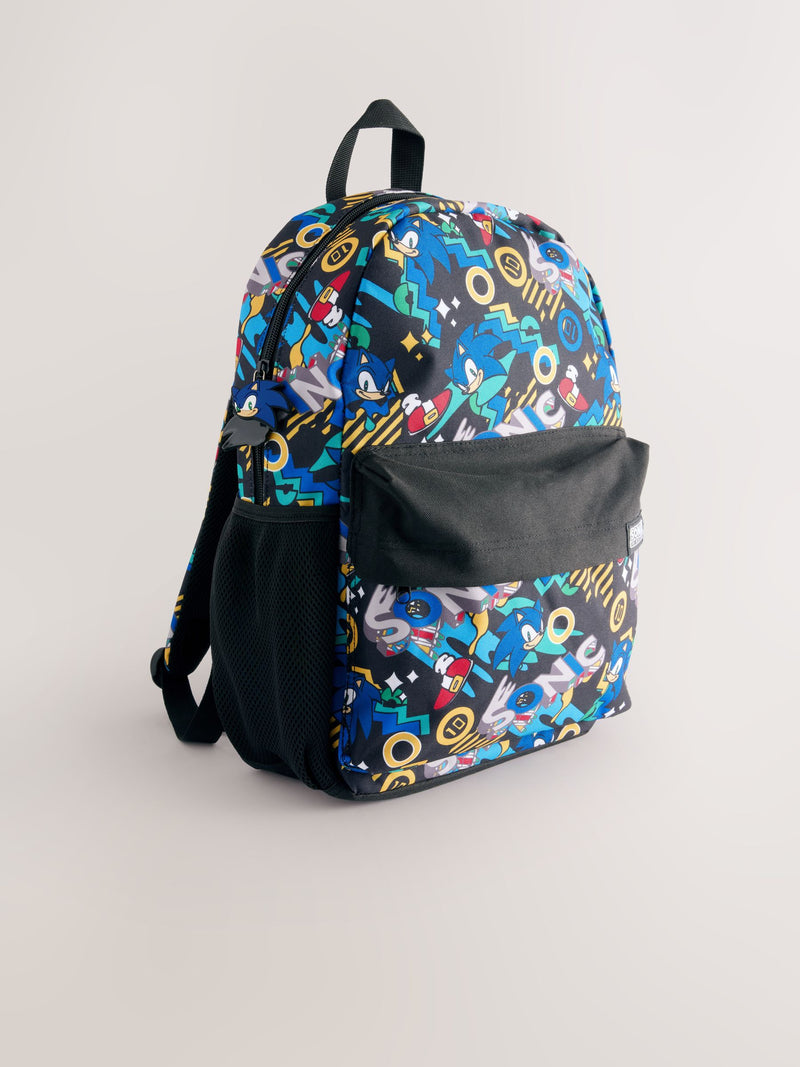 Sonic Black Backpack for kids, UK version
