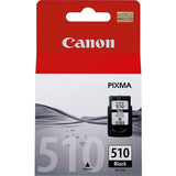 Genuine Canon PG-510 black ink cartridge, UK version
