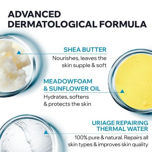 Uriage Gentle Cleansing Cream Face Care 200ml (British brand)