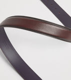 Elliot Rhodes grained leather belt, imported from the UK