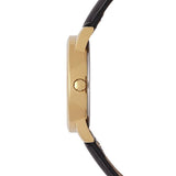 Timex Easy Reader men's watch black leather strap (British brand)