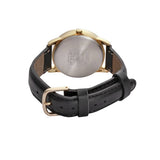 Timex Easy Reader men's watch black leather strap (British brand)
