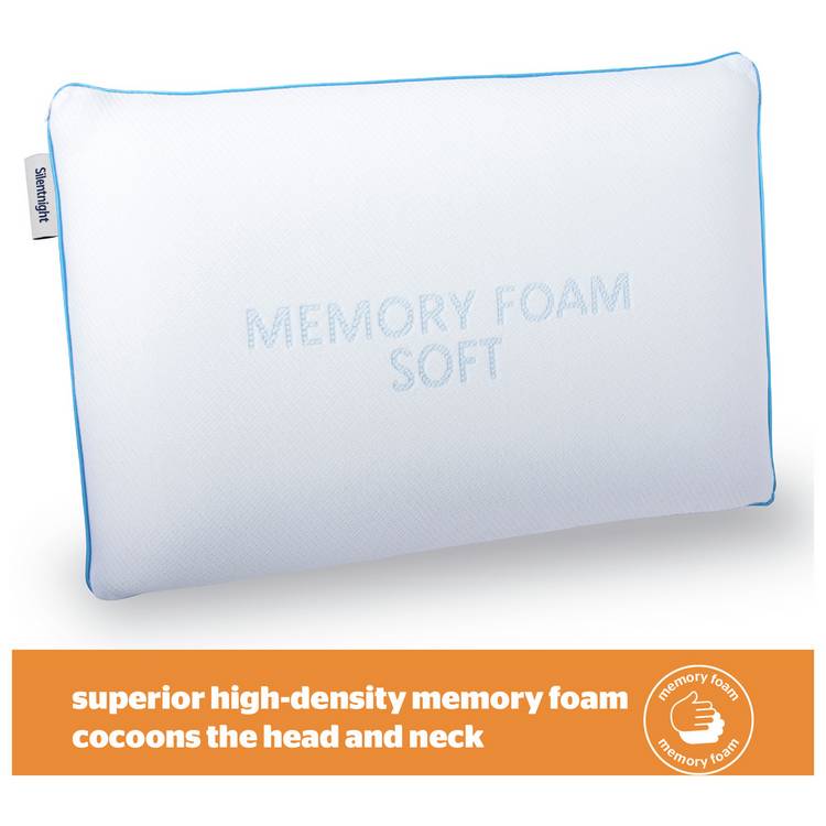 Silentnight Impress Memory Foam Soft Pillow, UK version