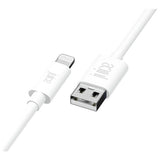 Juice 2m Lightning charging cable white, UK version