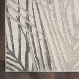 Nourison Rustic Textures Ivory & Grey area rug, imported from the UK