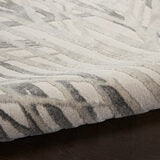 Nourison Rustic Textures Ivory & Grey area rug, imported from the UK