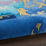 Nourison Prismatic Multicolour Rug in 4 sizes, imported from the UK