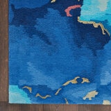Nourison Prismatic Multicolour Rug in 4 sizes, imported from the UK