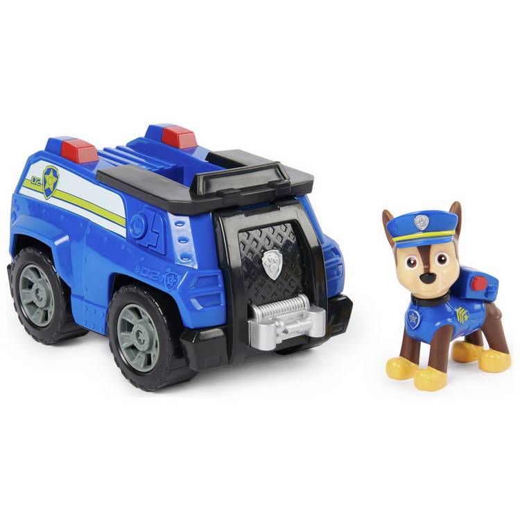PAW Patrol Chase's Patrol Cruiser push-along vehicle, UK version