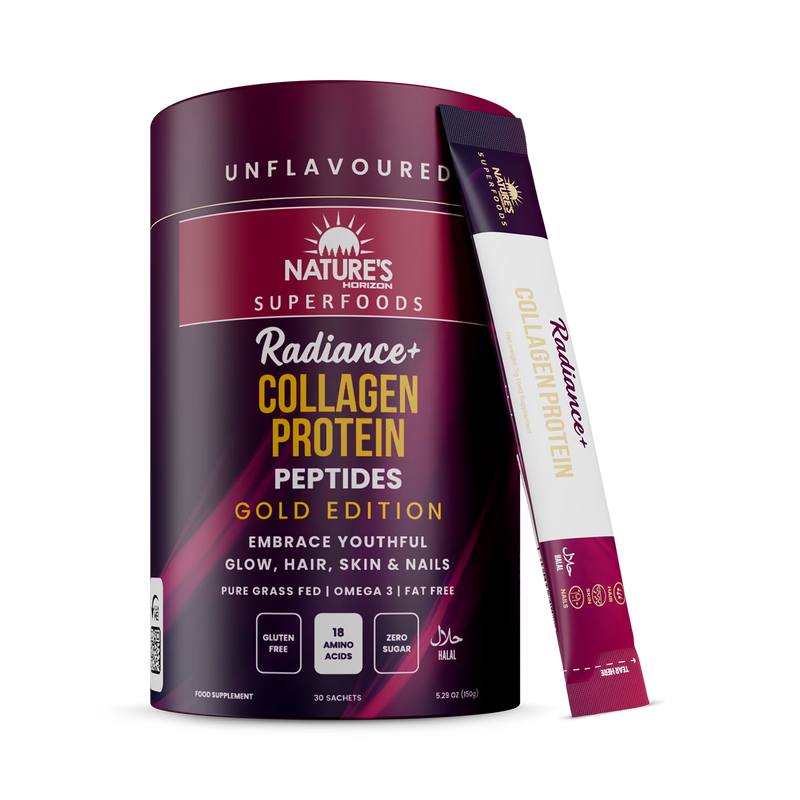 Nature's Horizon Halal Bovine Collagen 30 sachets, imported from the UK