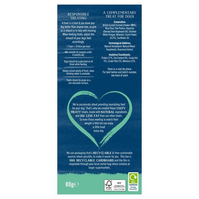 Butcher's Lean & Tasty Dog Treats 80g - McGrocer