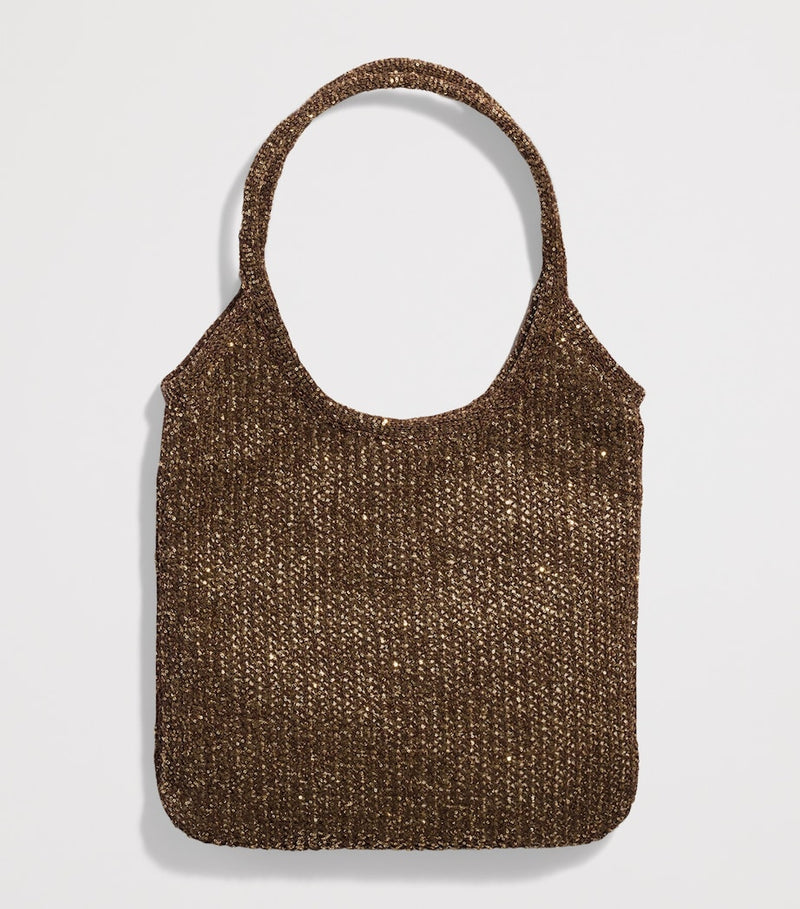 Miu Miu mesh-sequin Ivy tote bag H40cm - British product