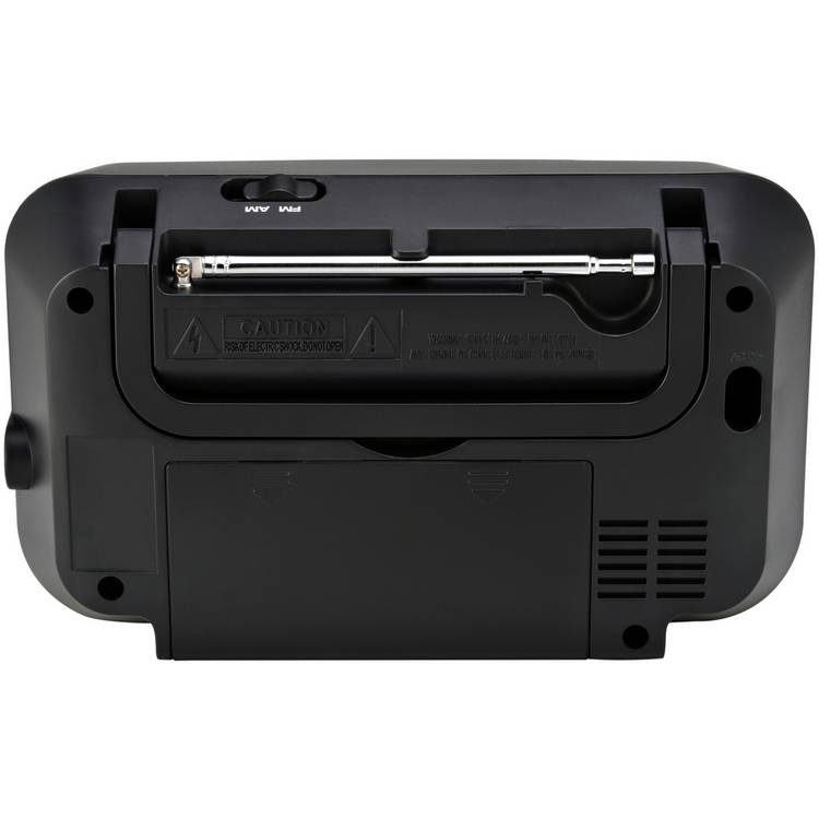 Bush compact FM/AM portable radio black - British product