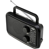 Bush compact FM/AM portable radio black - British product