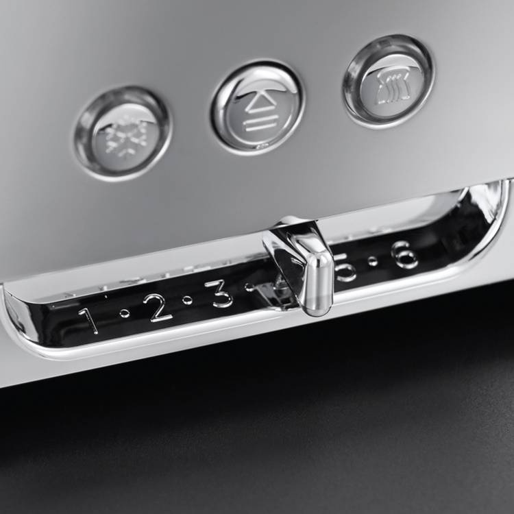 Russell Hobbs copper long slot toaster 2 slice, UK version