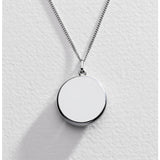 Moon & Back tree of life locket silver cubic zirconia, UK version