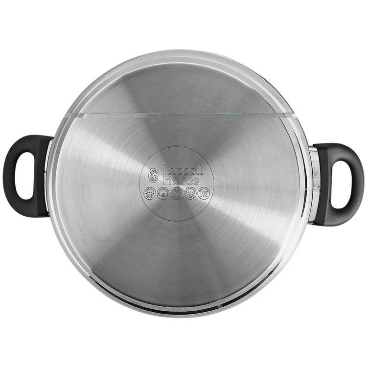 Russell Hobbs stainless steel stock pot 24cm - British product