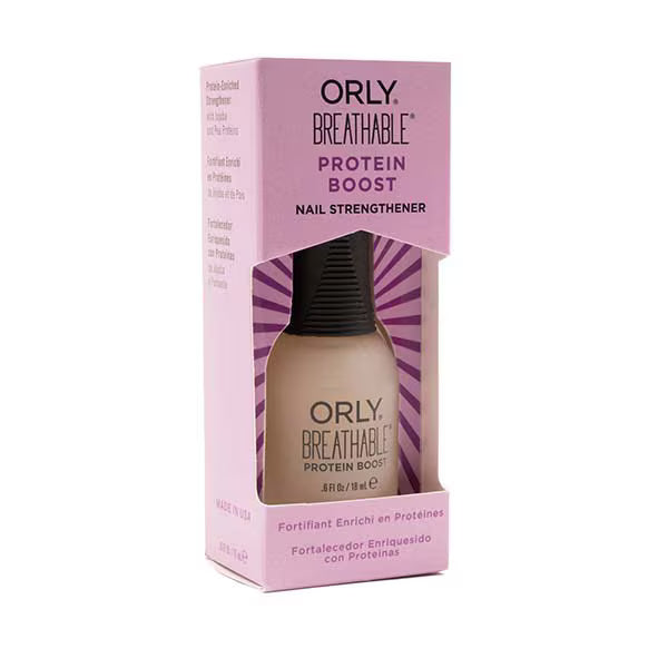 Orly Breathable Protein Boost Nail Strengthener 18ml, imported from the UK