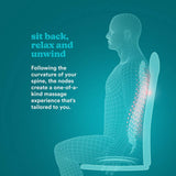 HoMedics Shiatsu Heat massage chair, imported from the UK