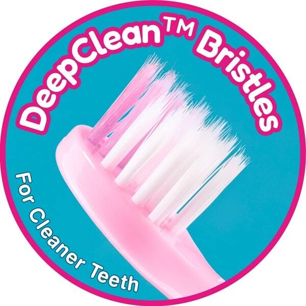 Brush Baby Toothbrush Double Pack Pink & Teal - British product