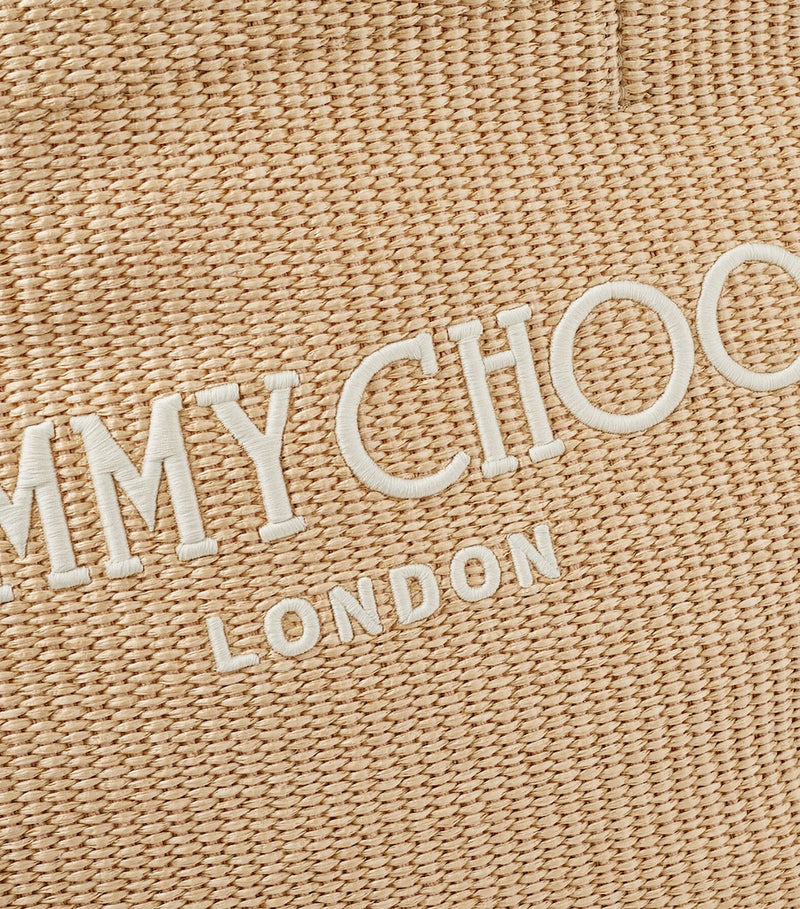 Jimmy Choo woven tote bag Beach collection H30cm x W40cm, UK version