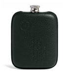 Dunhill leather-wrapped flask (British brand)