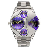 STORM men's silver stainless steel bracelet watch - British product
