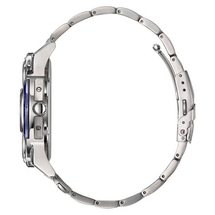 STORM men's silver stainless steel bracelet watch - British product