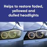 Streetwize headlight restoration kit for plastic headlights, UK version
