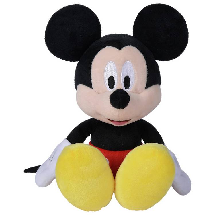 Disney Mickey Mouse 25cm soft toy, UK version