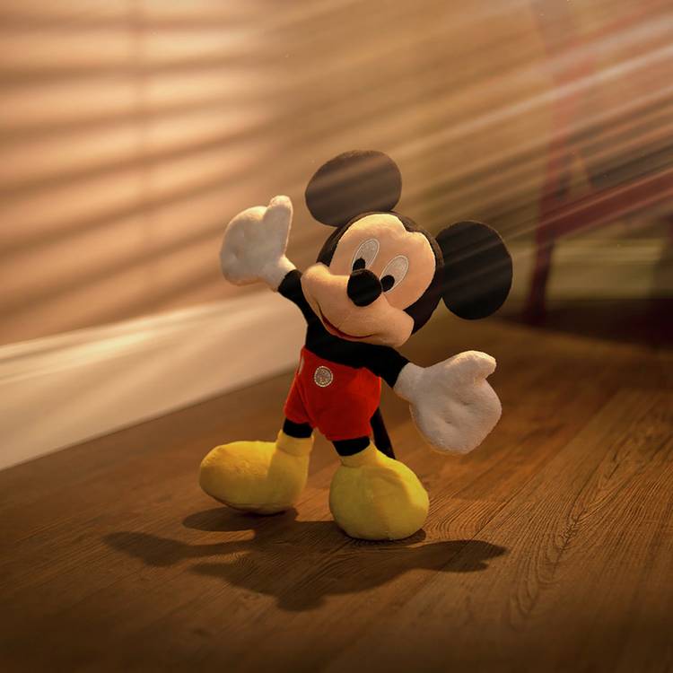 Disney Mickey Mouse 25cm soft toy, UK version