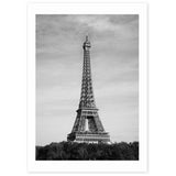 East End Prints monochrome Eiffel Tower print A3, imported from the UK