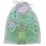 Tiny Treasures froggy all-in-one doll outfit (British brand)