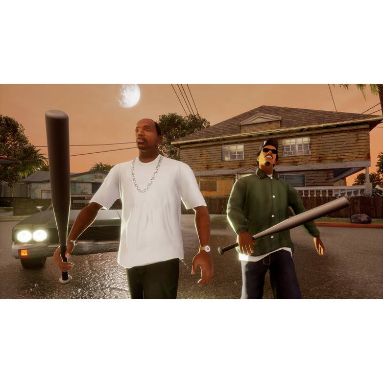 GTA Trilogy Definitive Edition PS4 game - British product