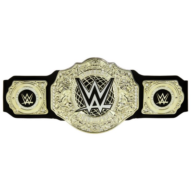 Mattel WWE World Heavyweight Championship role play belt (British brand)