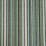 Habitat Skinny Stripe Green runner and mat set 180x57cm - British product