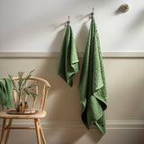 Argos Habitat x Morris & Co. Acanthus Hand Towel Green 90 x 50 cm- Buy online at McGrocer