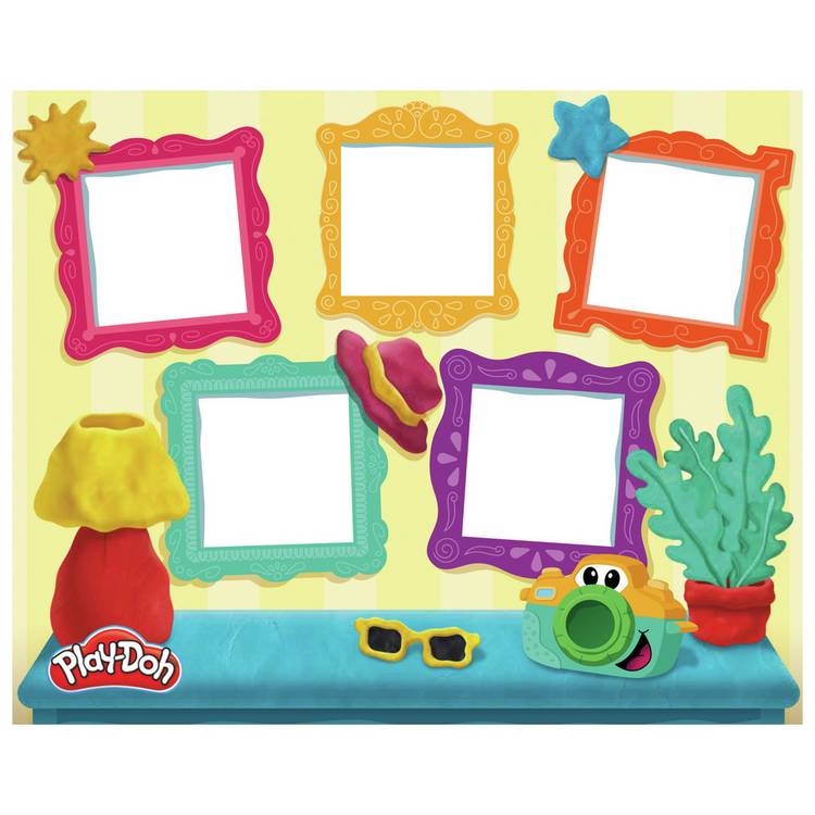 Play-Doh Camera Starter Set with 3 tubs and accessories, UK version